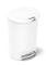 פח פלסטיק לבן דוושה חצי עגול 50 ליטר תוצרת Simplehuman ארה"ב : Thumb 1